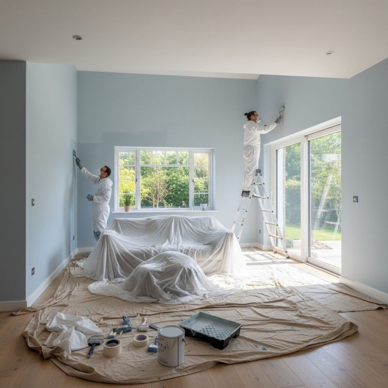 Local Interior Room Painting pros at work