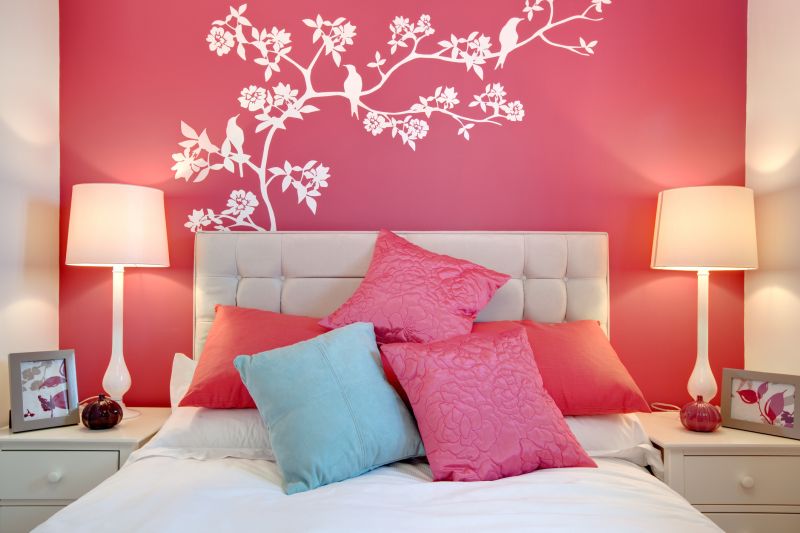 Colorful Bedroom Murals
